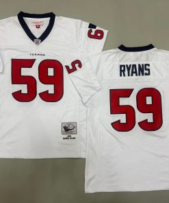 DeMeco Ryans Houston Texans Authentic Throwback Retired Player Jersey