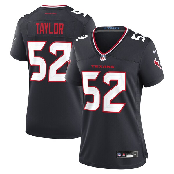 Darrell Taylor Houston Texans Nike Women's Team Game Jersey - Navy