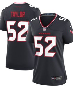 Darrell Taylor Houston Texans Nike Women's Team Game Jersey -  Navy