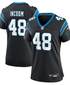 Thomas Incoom Carolina Panthers Nike Women's Team Game Jersey -  Black