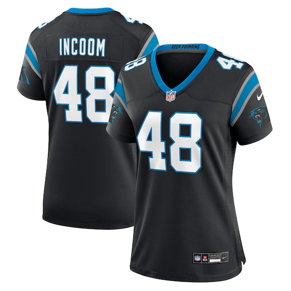 Thomas Incoom Carolina Panthers Nike Women's Team Game Jersey - Black