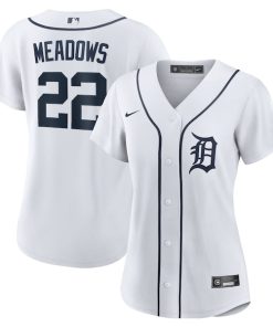 Parker Meadows Detroit Tigers Nike Women's Home Replica Jersey - White