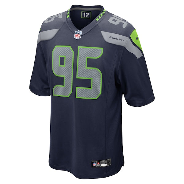Brandon Pili Seattle Seahawks Nike Team Game Jersey - College Navy - Image 2