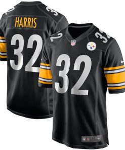 Franco Harris Pittsburgh Steelers Nike Game Retired Player Jersey - Black