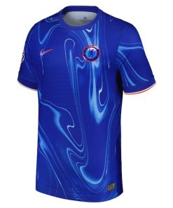 Alternative view of Chelsea Nike 2024/25 Home Authentic Patch Jersey - Blue