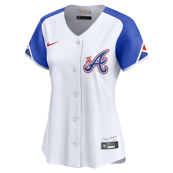 Atlanta Braves Nike Women's City Connect Limited Jersey - White - Image 2