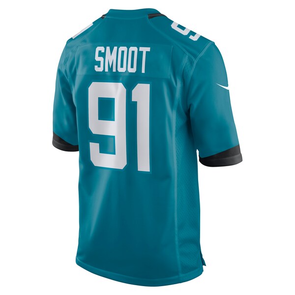 Dawuane Smoot Jacksonville Jaguars Nike Game Jersey - Teal - Image 3