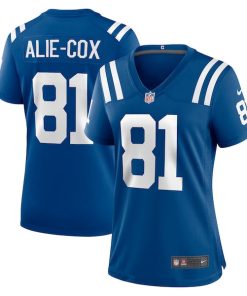 Mo Alie-Cox Indianapolis Colts Nike Women's Team Game Jersey - Royal