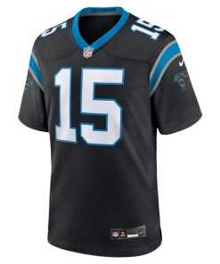 Alternative view of Jonathan Mingo Carolina Panthers Nike  Game Jersey -  Black