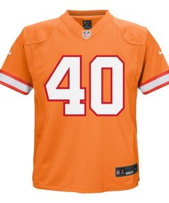 Alternative view of Mike Alstott Tampa Bay Buccaneers Nike Toddler Retired Player Game Jersey - Orange