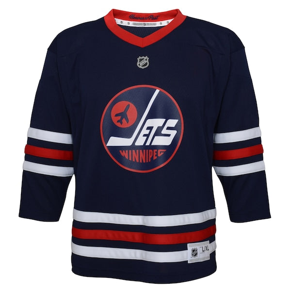 Winnipeg Jets Preschool 2021/22 Alternate Replica Jersey - Navy - Image 2