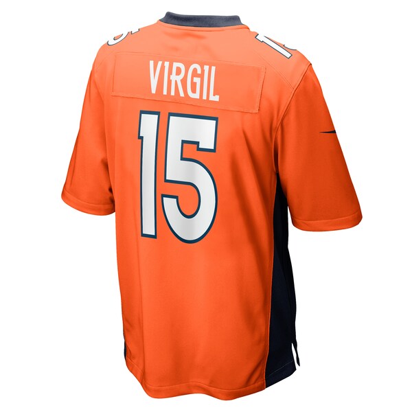 Jalen Virgil Denver Broncos Nike Game Player Jersey - Orange - Image 3