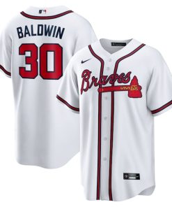 Drake Baldwin Atlanta Braves Nike Home Replica Jersey - White