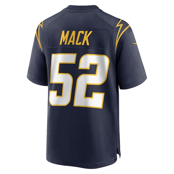 Khalil Mack Los Angeles Chargers Nike Alternate Game Jersey - Navy/Royal/White - Image 4