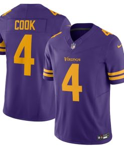 Alternative view of Dalvin Cook Minnesota Vikings Nike Vapor F.U.S.E. Limited Jersey - Purple/White
