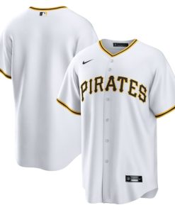 Pittsburgh Pirates Nike Home Replica Team Jersey - White