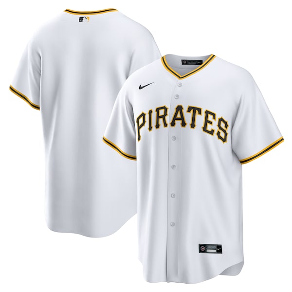 Pittsburgh Pirates Nike Home Replica Team Jersey - White