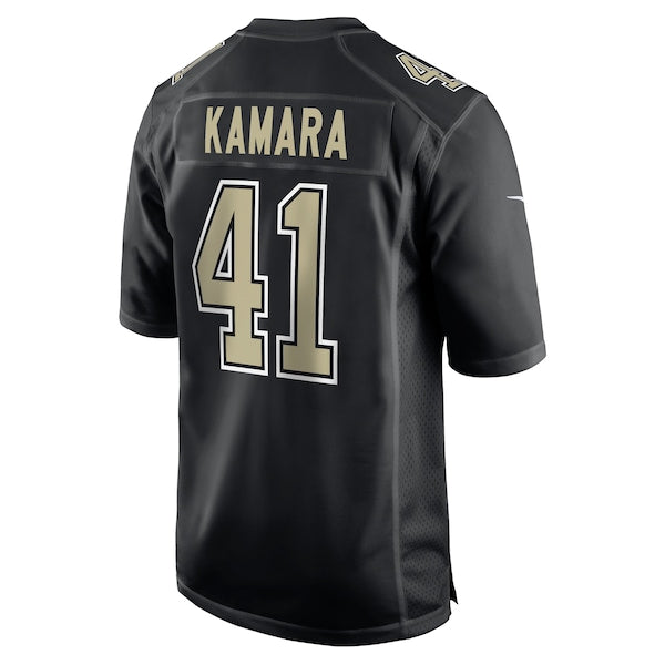 Alvin Kamara New Orleans Saints Nike Fashion Game Jersey - Carbon Black - Image 3
