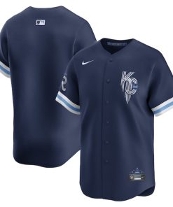 Kansas City Royals Nike City Connect Custom Limited Jersey - Navy
