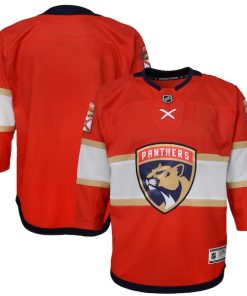 Florida Panthers Youth Home Premier Jersey - Red