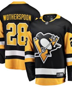 Parker Wotherspoon Pittsburgh Penguins  Home Breakaway Jersey - Black
