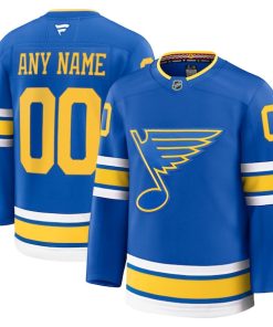 St. Louis Blues  Home Premium Custom Jersey - Blue
