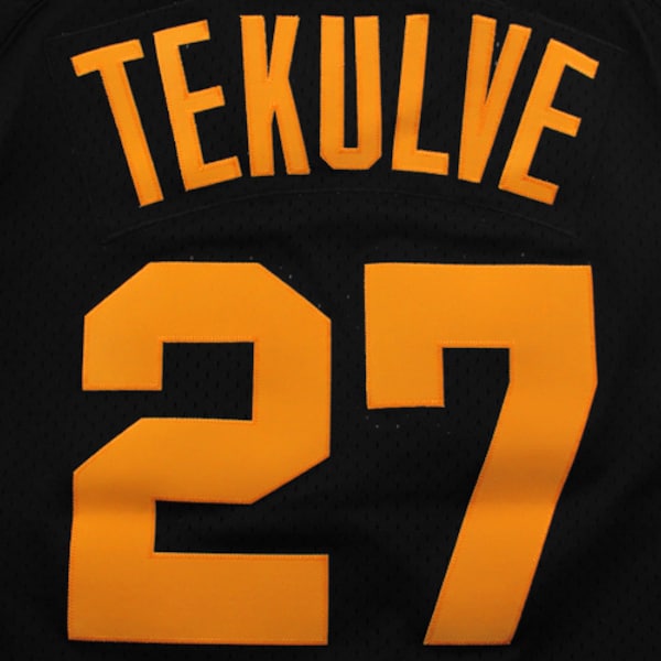 Pittsburgh Pirates Kent Tekulve 1982 Cooperstown Collection Authentic Practice Jersey - Black - Image 5