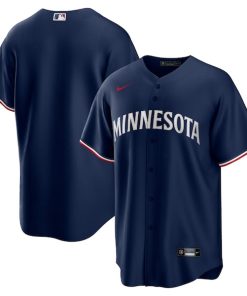 Minnesota Twins Nike Alternate Replica Team Logo Jersey - Navy