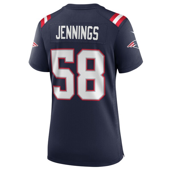 Anfernee Jennings New England Patriots Nike Women's Team Game Jersey - Navy - Image 3