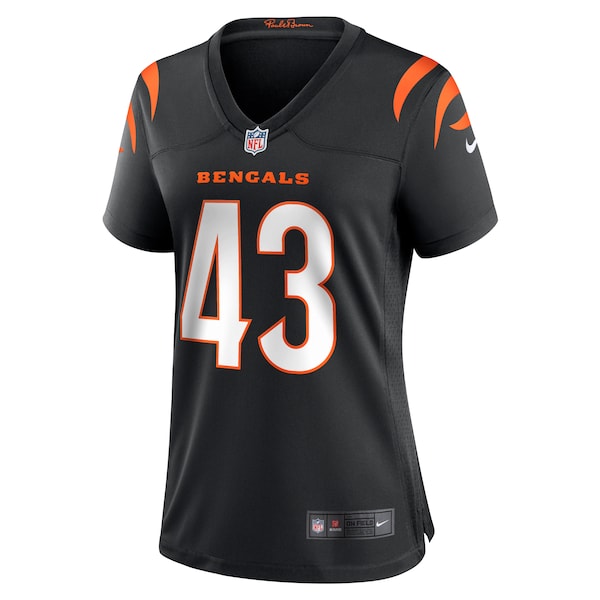 Jaylen Key Cincinnati Bengals Nike Women's Team Game Jersey - Black - Image 8