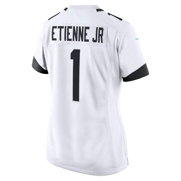 Travis Etienne Jr. Jacksonville Jaguars Nike Women's Game Player Jersey - White - Image 3