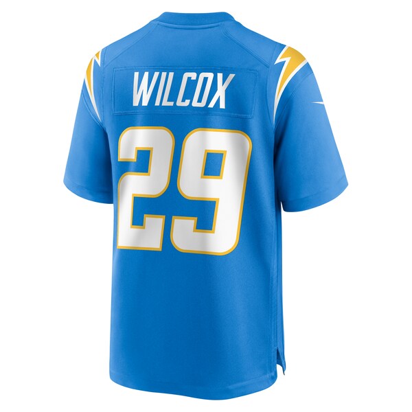Chris Wilcox Los Angeles Chargers Nike Team Game Jersey - Powder Blue - Image 3