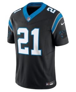 Alternative view of Jeremy Chinn Carolina Panthers Nike Vapor F.U.S.E. Limited Jersey - Black