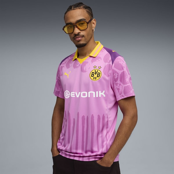 Borussia Dortmund Puma x KidSuper 2025 FIFA Club World Cup Replica Jersey - Pink - Image 4