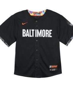 Alternative view of Baltimore Orioles Nike Toddler City Connect Limited Jersey - Black