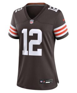 Alternative view of Rodney McLeod Jr Cleveland Browns Nike Women's  Game Jersey -  Brown