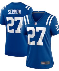 Trey Sermon Indianapolis Colts Nike Women's Team Game Jersey -  Royal