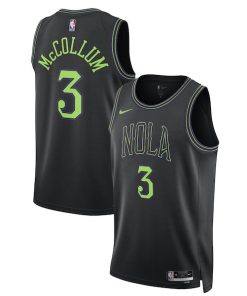 CJ McCollum New Orleans Pelicans Nike Unisex 2023/24 Swingman Jersey - Black - City Edition