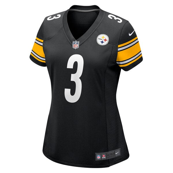 Russell Wilson Pittsburgh Steelers Nike Women's Game Jersey - Black - Image 4