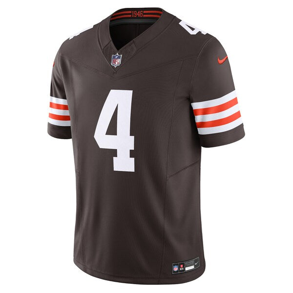 Deshaun Watson Cleveland Browns Nike Vapor F.U.S.E. Limited Jersey - Brown/White - Image 3
