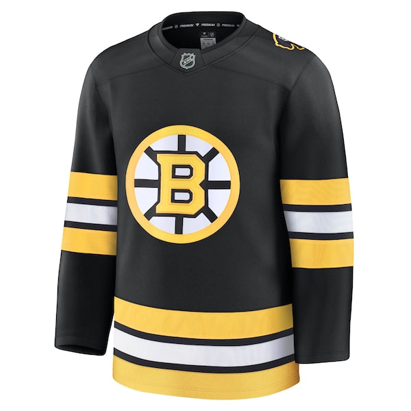 Boston Bruins Home Premium Jersey - Black/White - Image 4