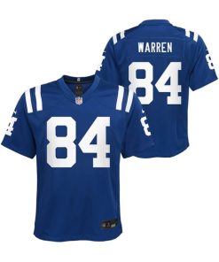 Tyler Warren Indianapolis Colts Nike Youth Game Jersey - Royal