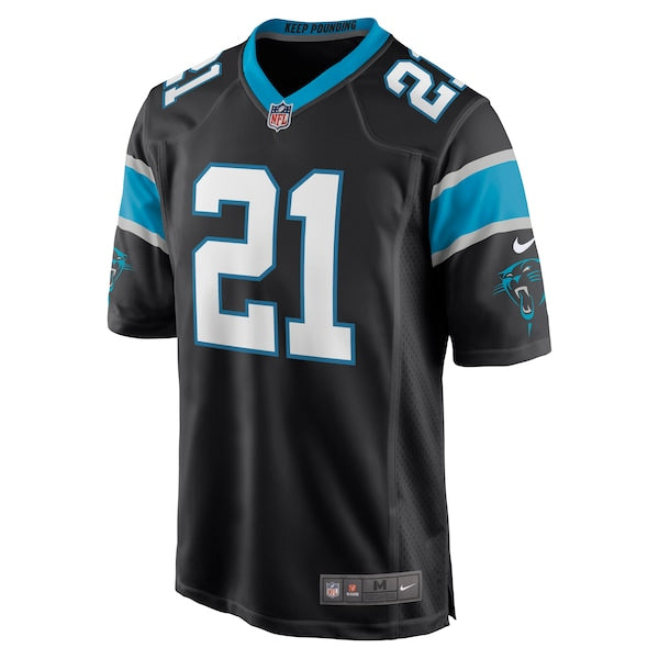Jeremy Chinn Carolina Panthers Nike Game Jersey - Black/Blue/White - Image 3