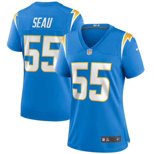 Junior Seau Los Angeles Chargers Nike Women's Game Retired Player Jersey - Powder Blue/Royal - Image 2