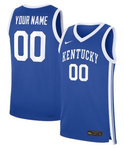 Kentucky Wildcats Nike Custom Replica Basketball Jersey - Royal