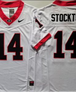 Gunner Stockton NCAA Georgia Bulldogs Nike Vapor Limited Jersey