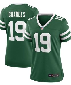 Irvin Charles New York Jets Nike Women's Team Game Jersey - Legacy Green