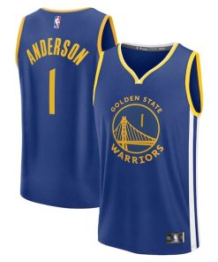 Kyle Anderson Golden State Warriors  Youth Fast Break Replica Player Jersey - Icon Edition - Royal