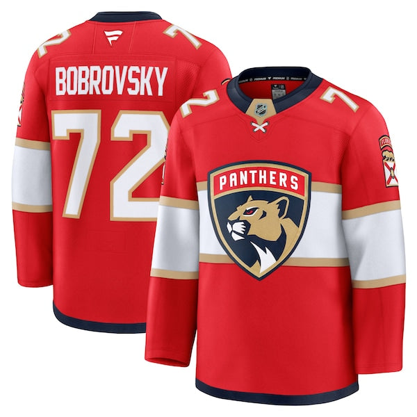 Sergei Bobrovsky Florida Panthers Premium Jersey - Red
