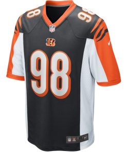Alternative view of D.J. Reader Cincinnati Bengals Nike Player Game Jersey - Black